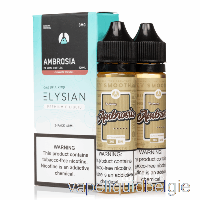 Vape België Ambrosia - Elysian Labs E-liquid - 120ml 0mg